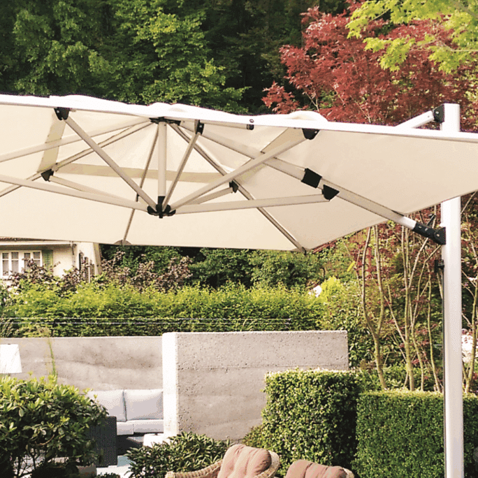 XXL Ampelschirm 4x4m